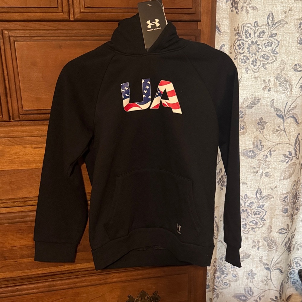 Under Armour Boys Black Hoodie